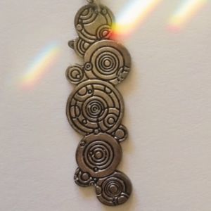 Dr. Who Necklace & Earrings